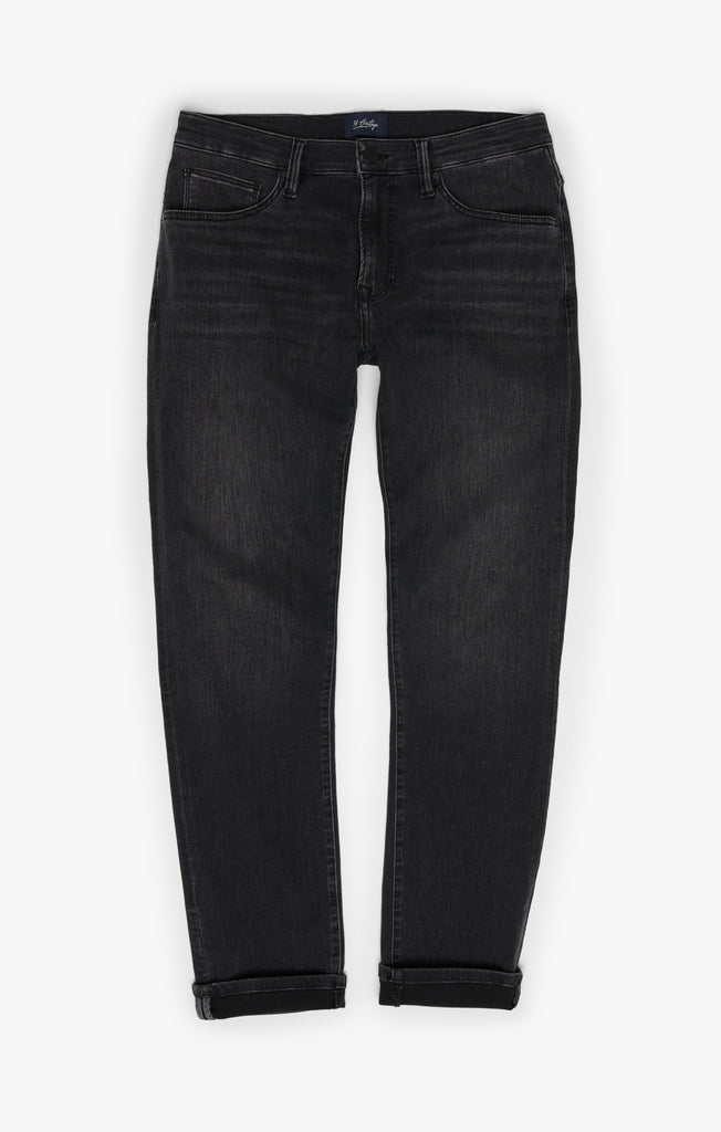 34 HERITAGE COOL TAPERED LEG JEANS (DARK SMOKE)