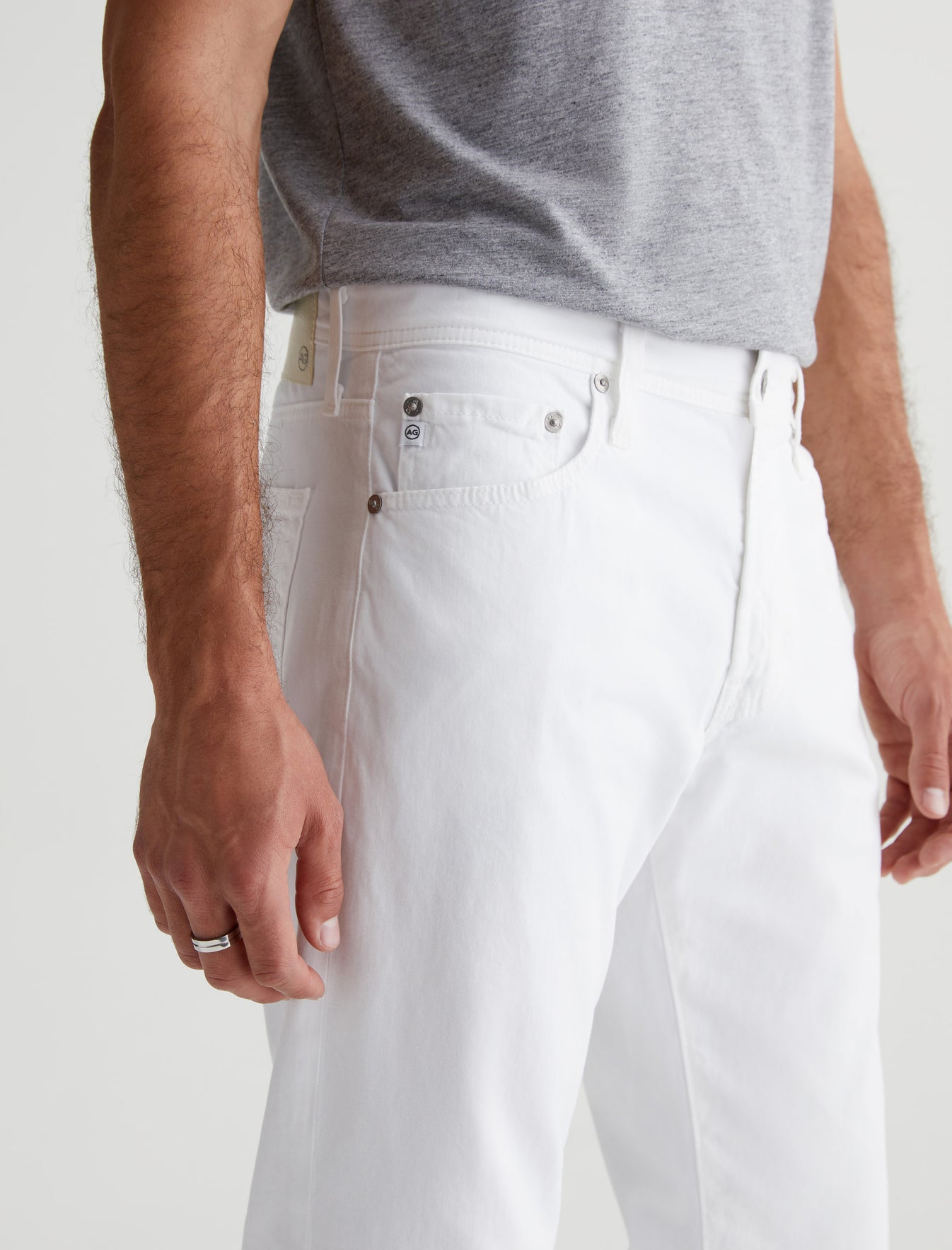 AG JEANS TELLIS SUD IN WHITE