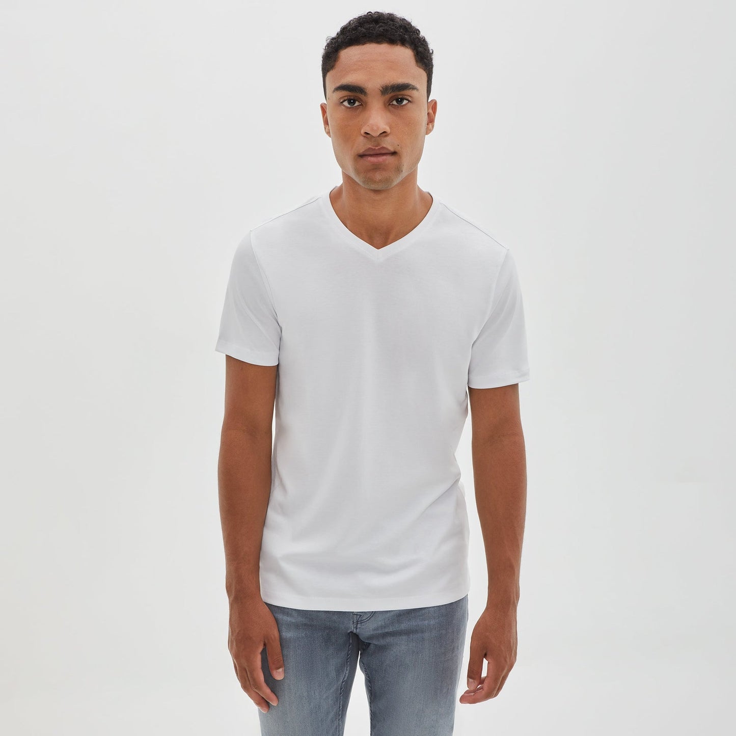 Robert Barakett Pima Cotton V-Neck