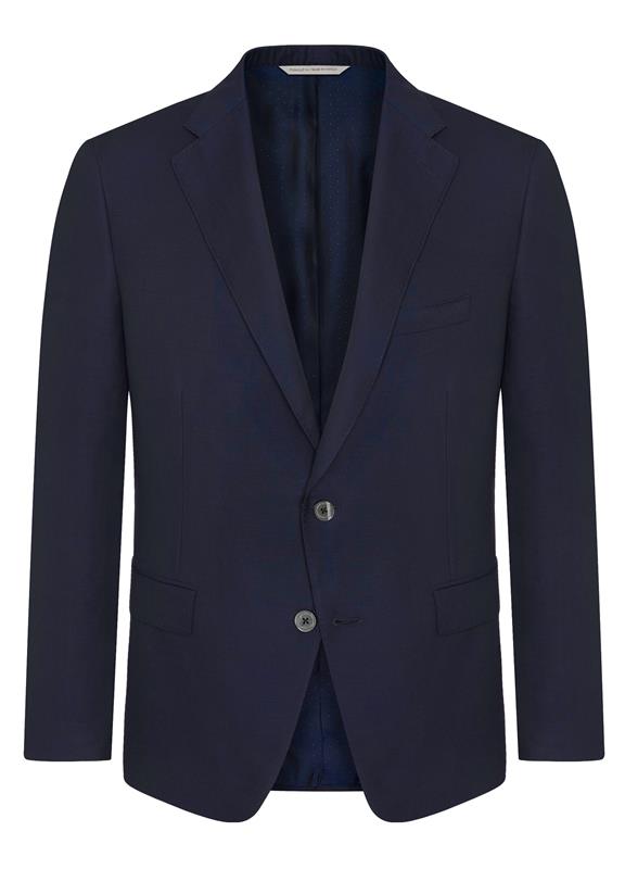 Blue Super 130s Double Twist Blazer