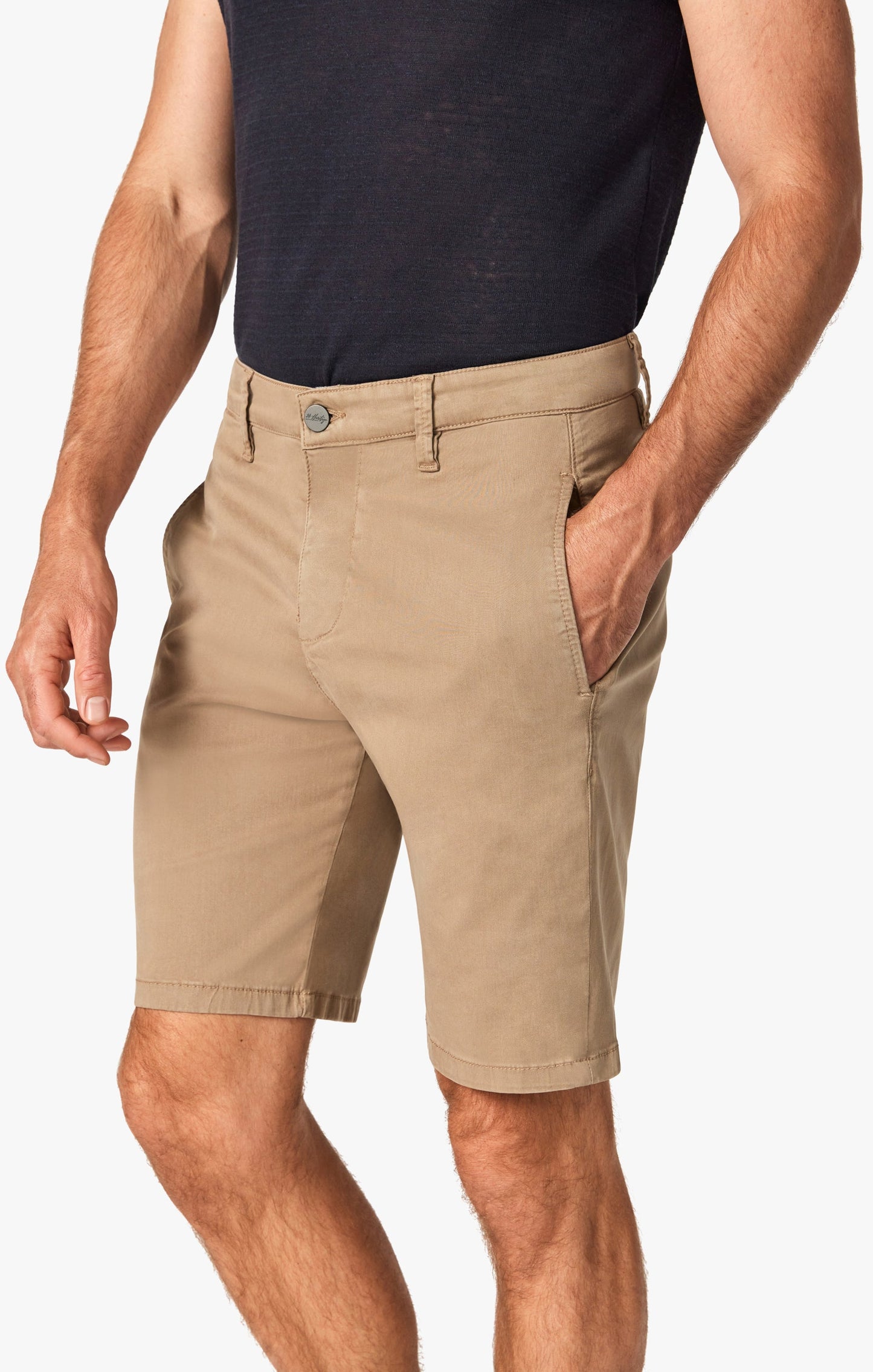 34 Heritage Nevada Short in Roasted Cashew Twill