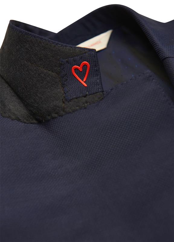 Blue Super 130s Double Twist Blazer