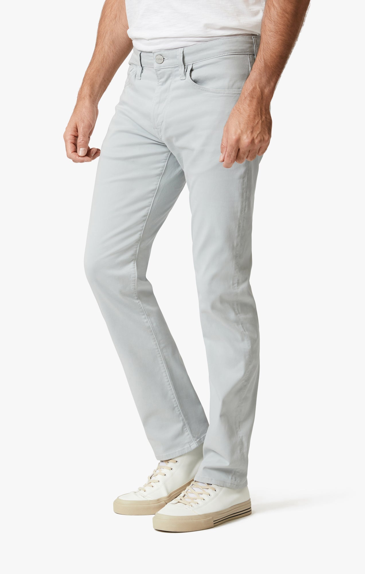 34 HERITAGE COOL TAPERED LEG PANTS (PEARL TWILL)