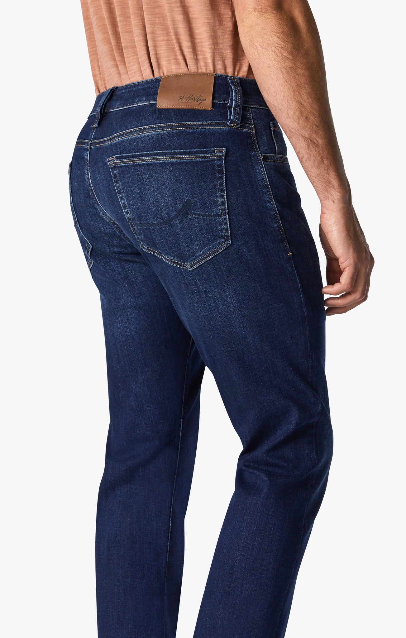 34 HERITAGE COURAGE STRAIGHT LEG PANTS (DEEP TENCEL)