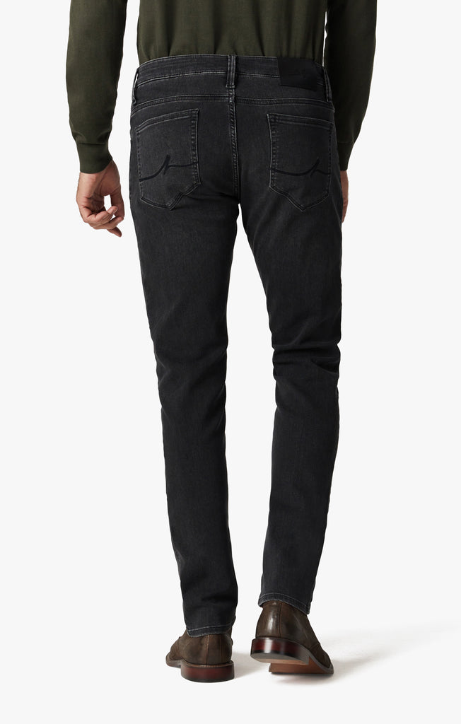 34 HERITAGE COOL TAPERED LEG JEANS (DARK SMOKE)