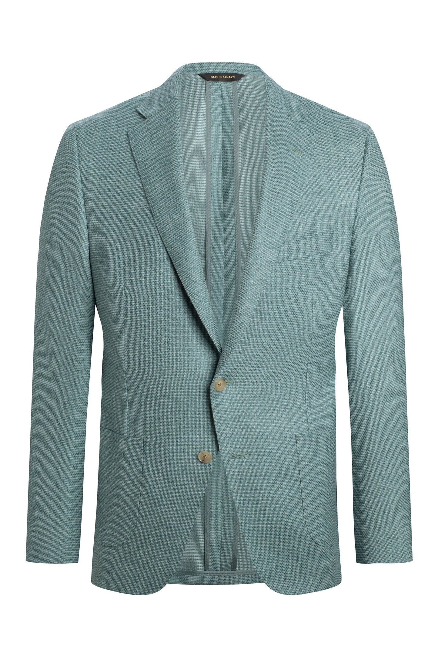Sea Teal Weightless Cashmere Wool Jacket