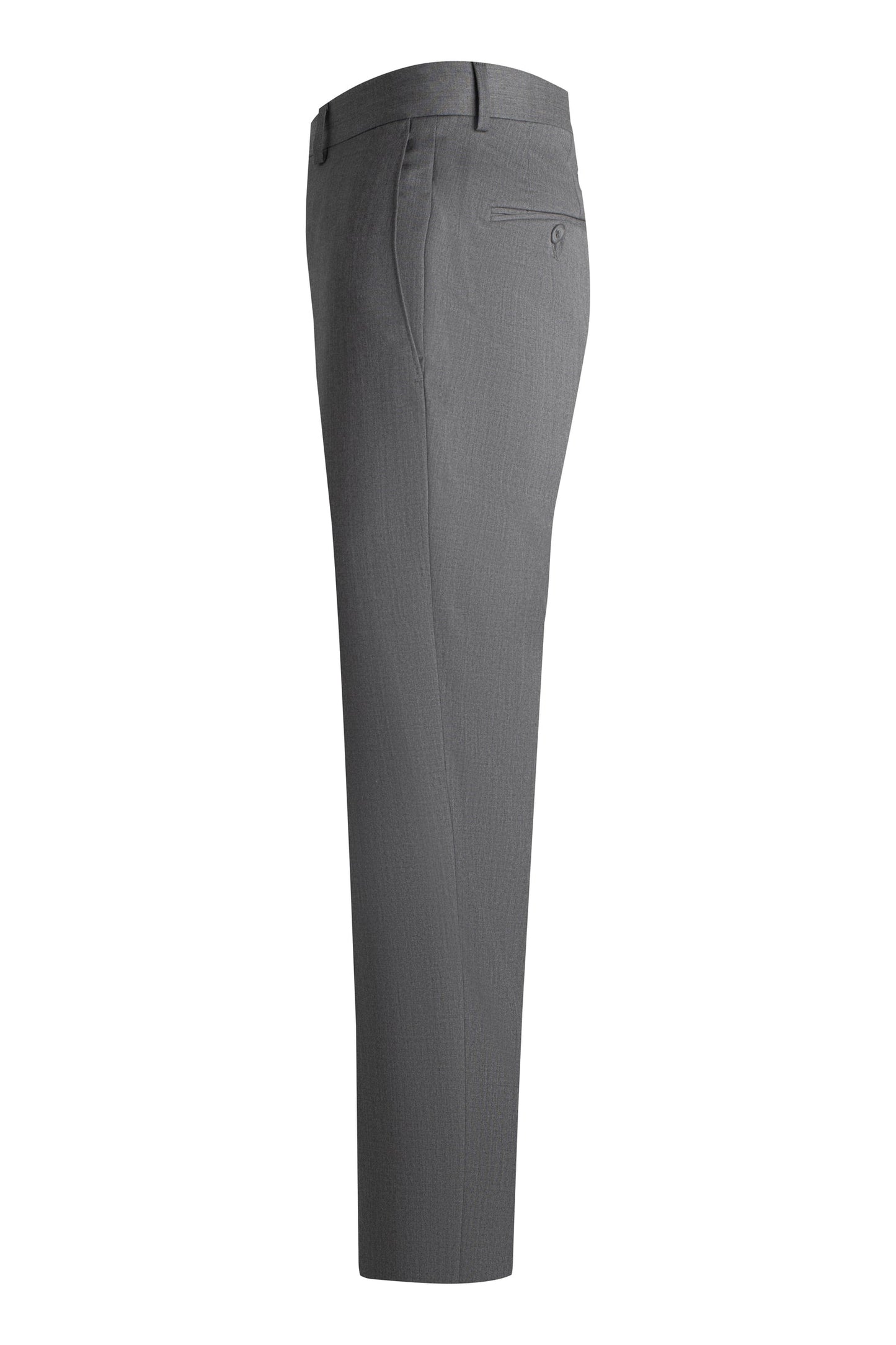 Mid Grey Smart Wool Super 110's Trouser
