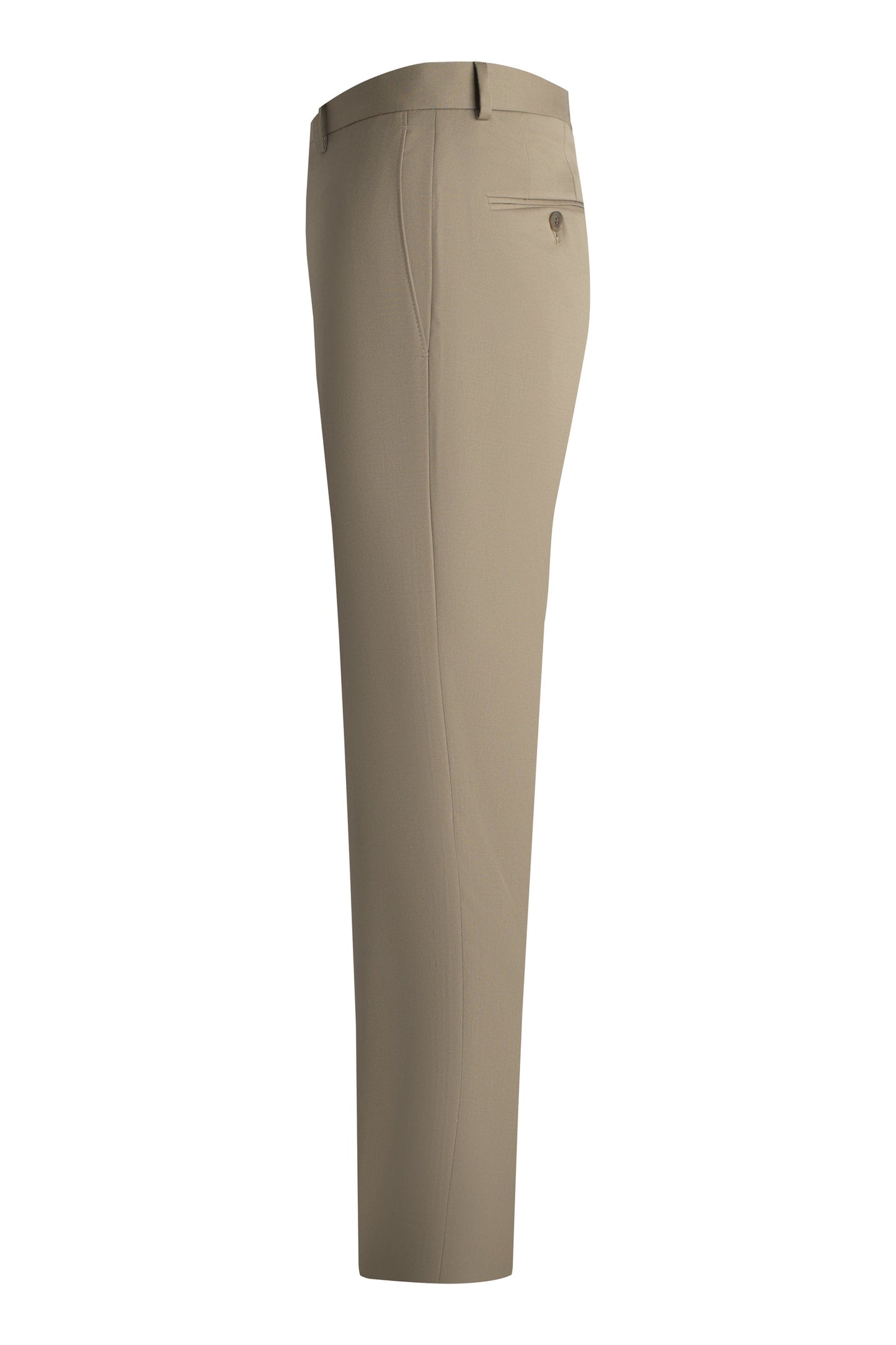 Taupe Smart Wool Super 110's Trouser