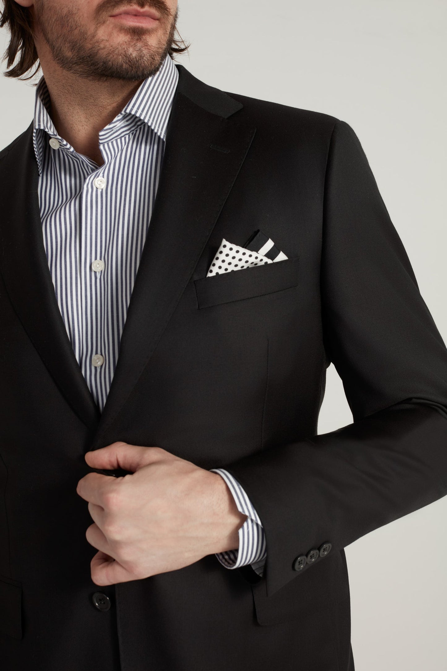 Black Honey Way Super 150's Suit