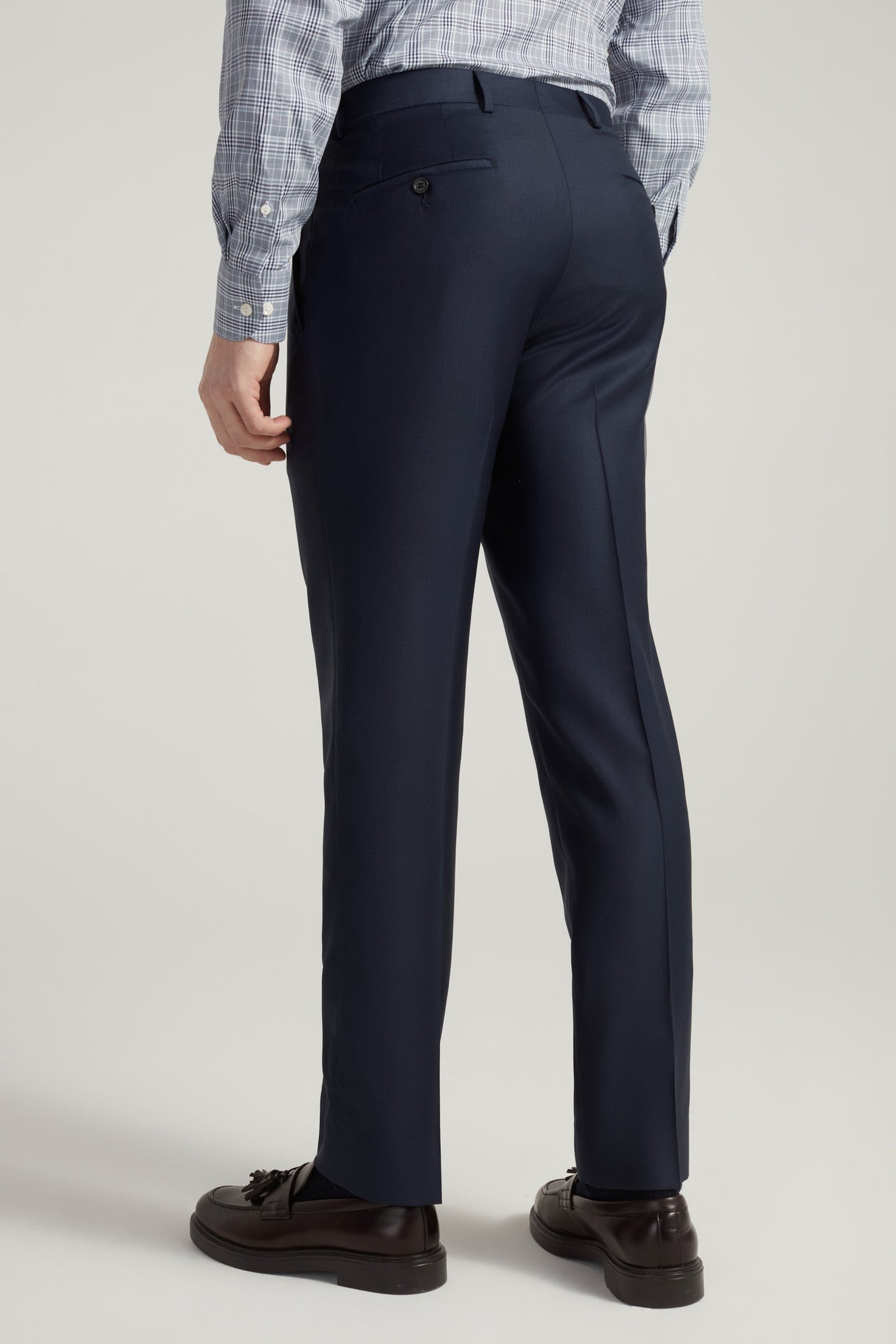 SAMUELSOHN 黑色冰毛西装 SUPER 150'S