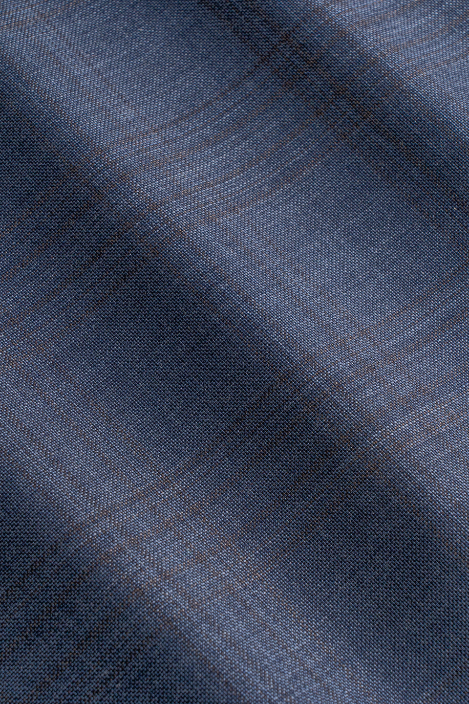 Mid Blue Windowpane Suit - Loro Piana Wool