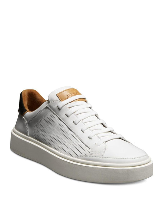 ALLEN EDMONDS OLIVER SLIP-ON SNEAKER - WHITE