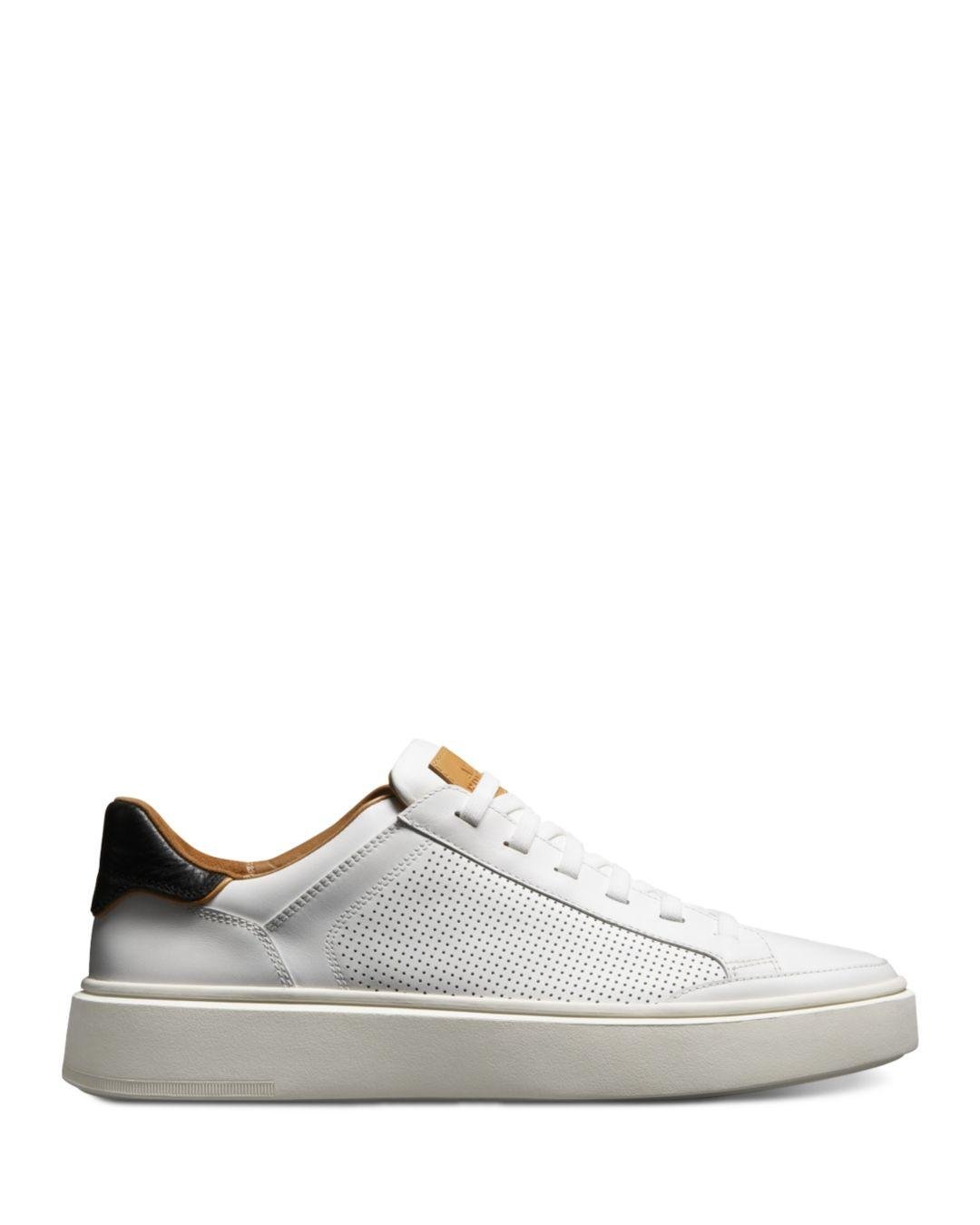 ALLEN EDMONDS OLIVER SLIP-ON SNEAKER - WHITE