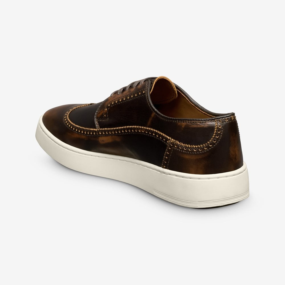 ALLEN EDMONDS WINSTON WINGTIP SNEAKER - VINTAGE HICKORY