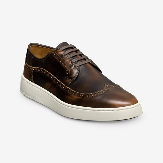 ALLEN EDMONDS WINSTON WINGTIP SNEAKER - VINTAGE HICKORY