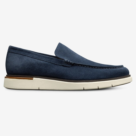 ALLEN EDMONDS CARSON HYBRID SLIP-ON - NAVY BLUE SUEDE