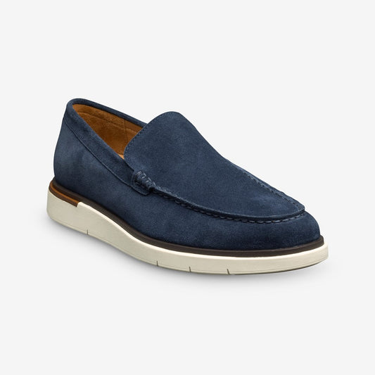 ALLEN EDMONDS CARSON HYBRID SLIP-ON - NAVY BLUE SUEDE