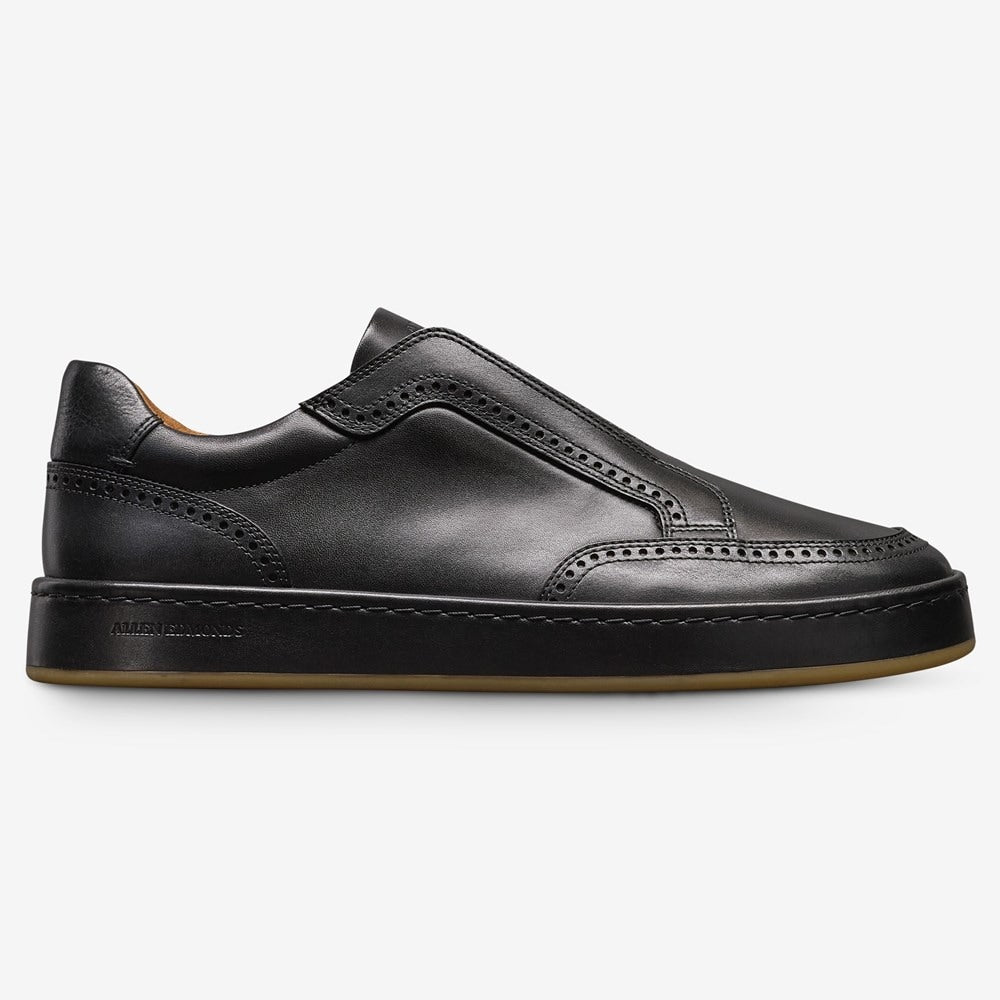 ALLEN EDMONDS BECKETT SLIP-ON SNEAKER - BLACK