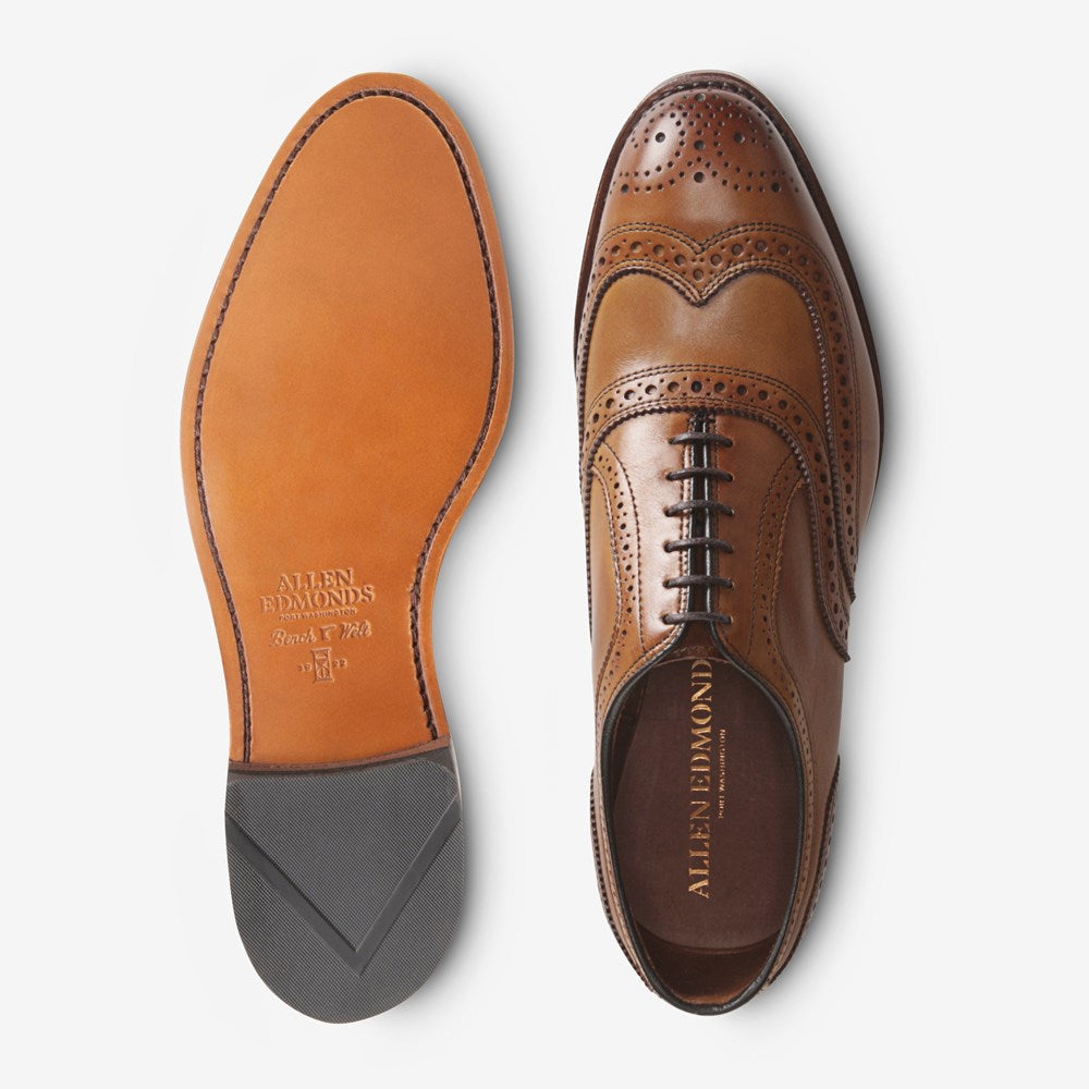 ALLEN EDMONDS MCALLISTER WINGTIP OXFORD - WALNUT