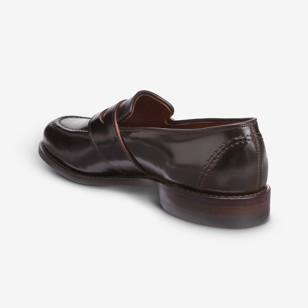 ALLEN EDMONDS CORDOVAN RANDOLPH PENNY LOAFER - BROWN