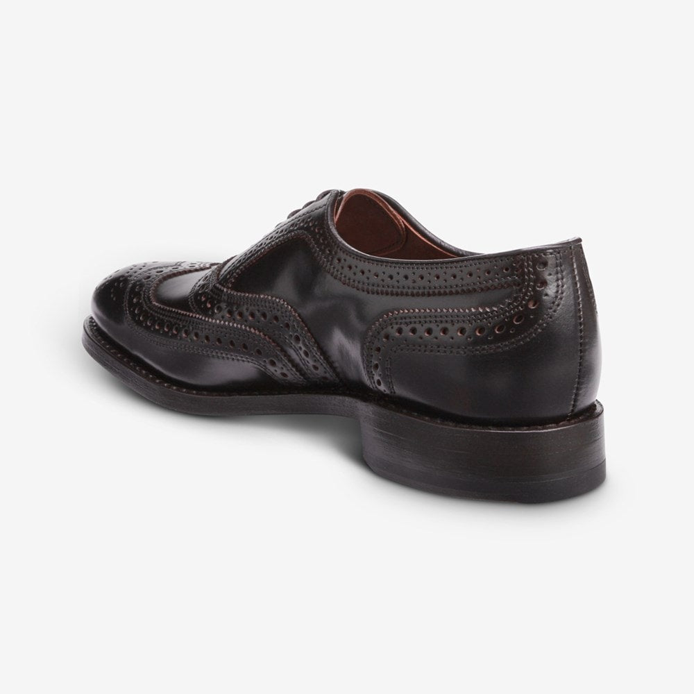 ALLEN EDMONDS CAMBRIDGE SHELL CORDOVAN WINGTIP - BROWN