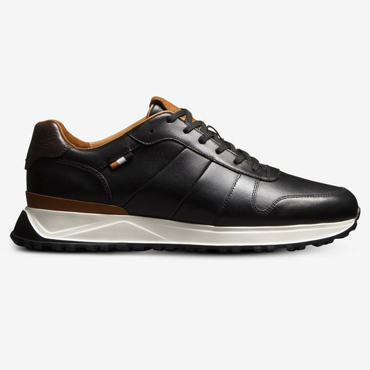 ALLEN EDMONDS LAWSON LACE-UP SNEAKER - BLACK