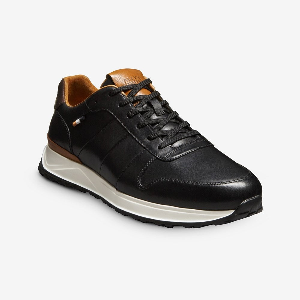 ALLEN EDMONDS LAWSON LACE-UP SNEAKER - BLACK