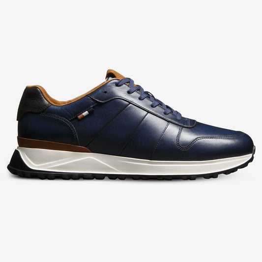 ALLEN EDMONDS LAWSON LACE-UP SNEAKER - NAVY