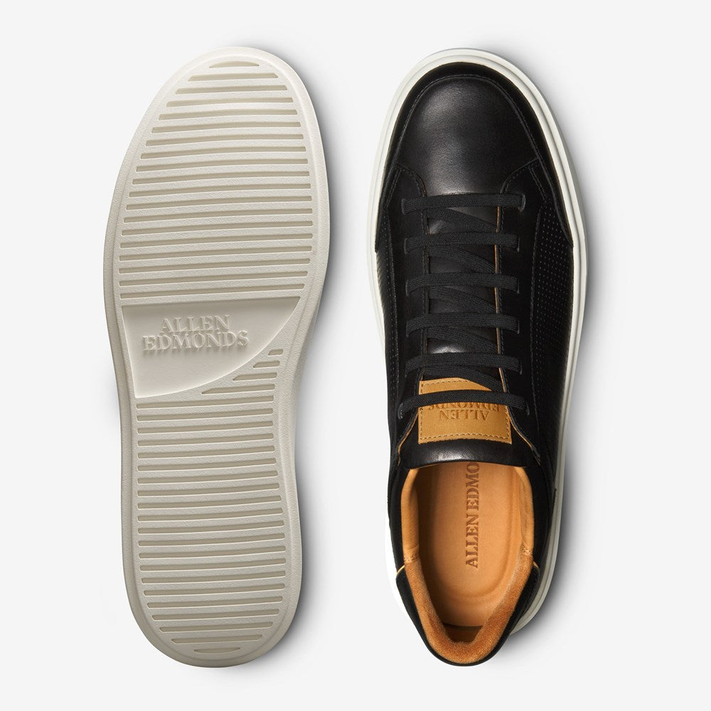 ALLEN EDMONDS OLIVER SLIP-ON SNEAKER - BLACK