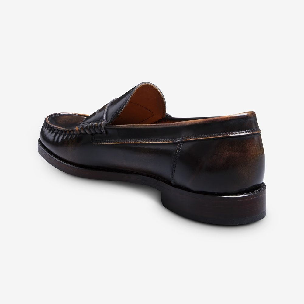 ALLEN EDMONDS NEWMAN PENNY LOAFER - ANITQUE BRONZE