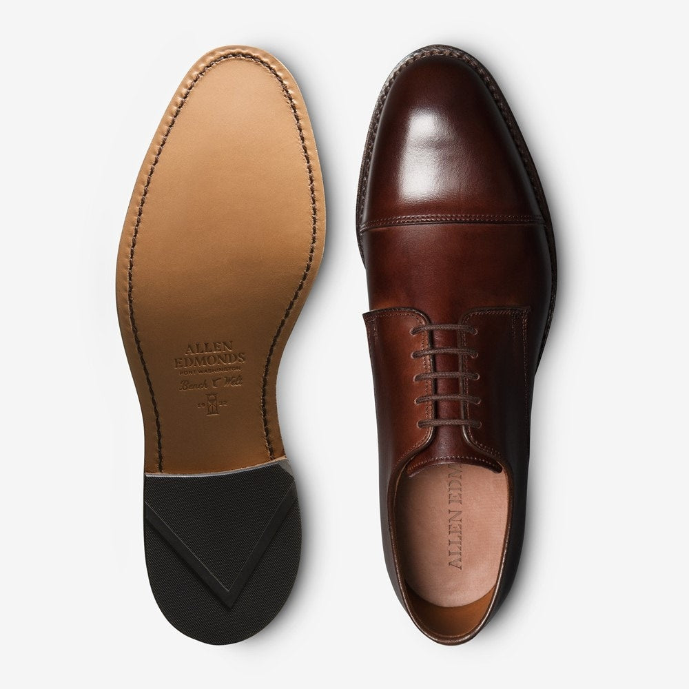 ALLEN EDMONDS PARK AVENUE DERBY - MAHOGANY