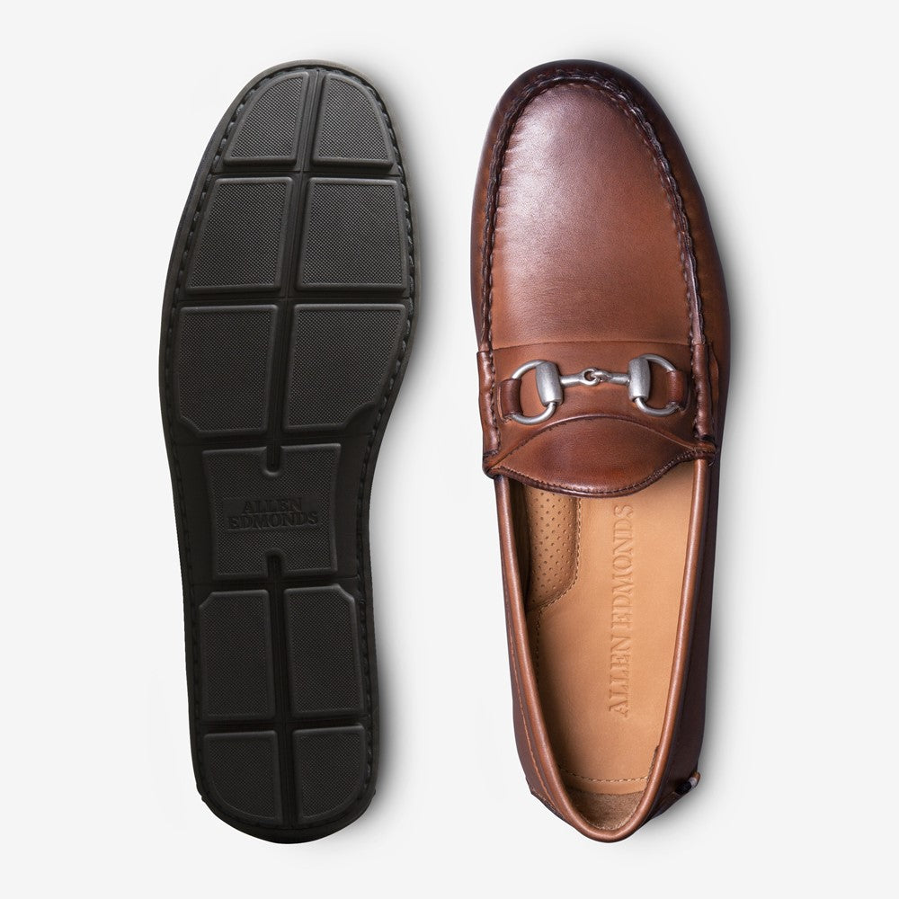ALLEN EDMONDS SEBASTIAN BIT LOAFER - DARK CHILI