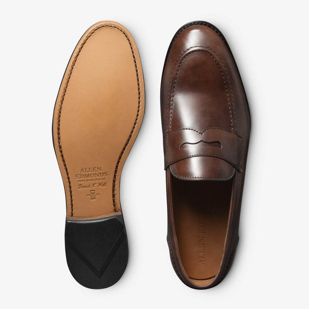 ALLEN EDMONDS RANDOLPH 2.0 PENNY LOAFER - BROWN