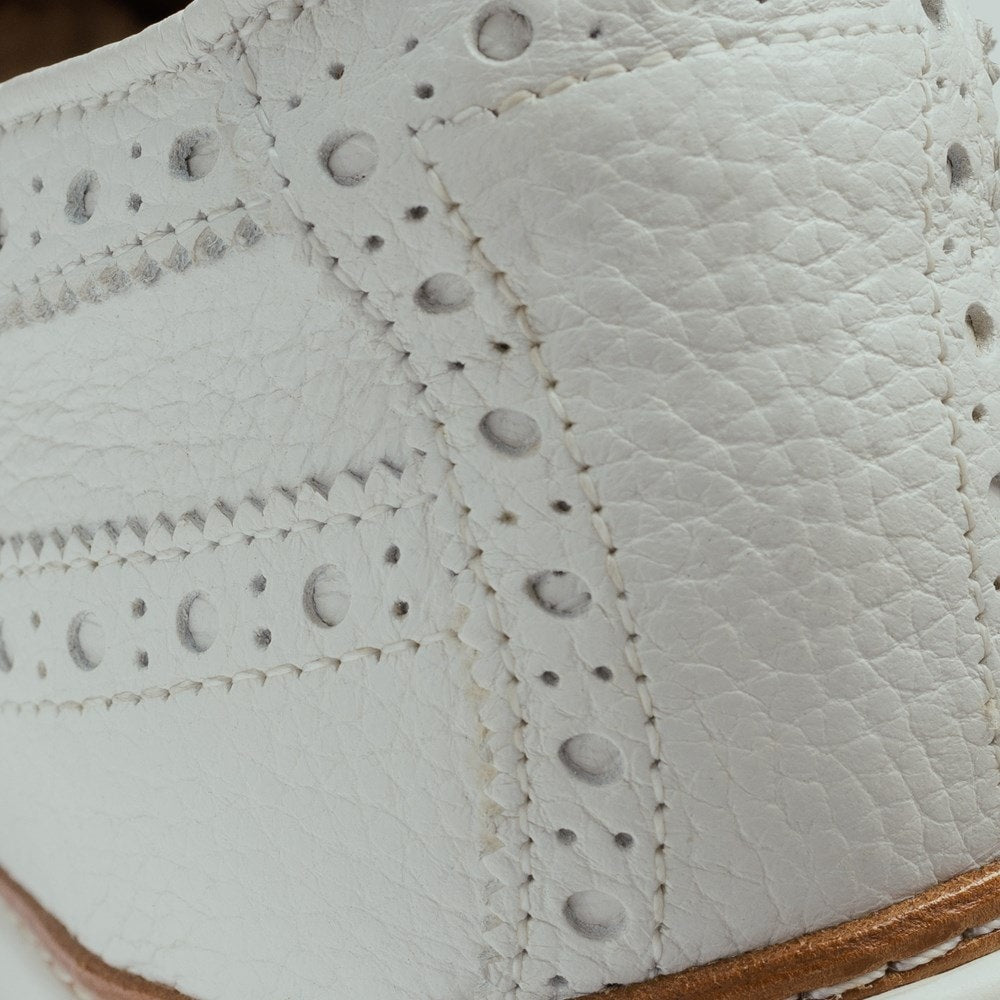 ALLEN EDMONDS DUNES WINGTIP GOLF SHOE (WHITE)