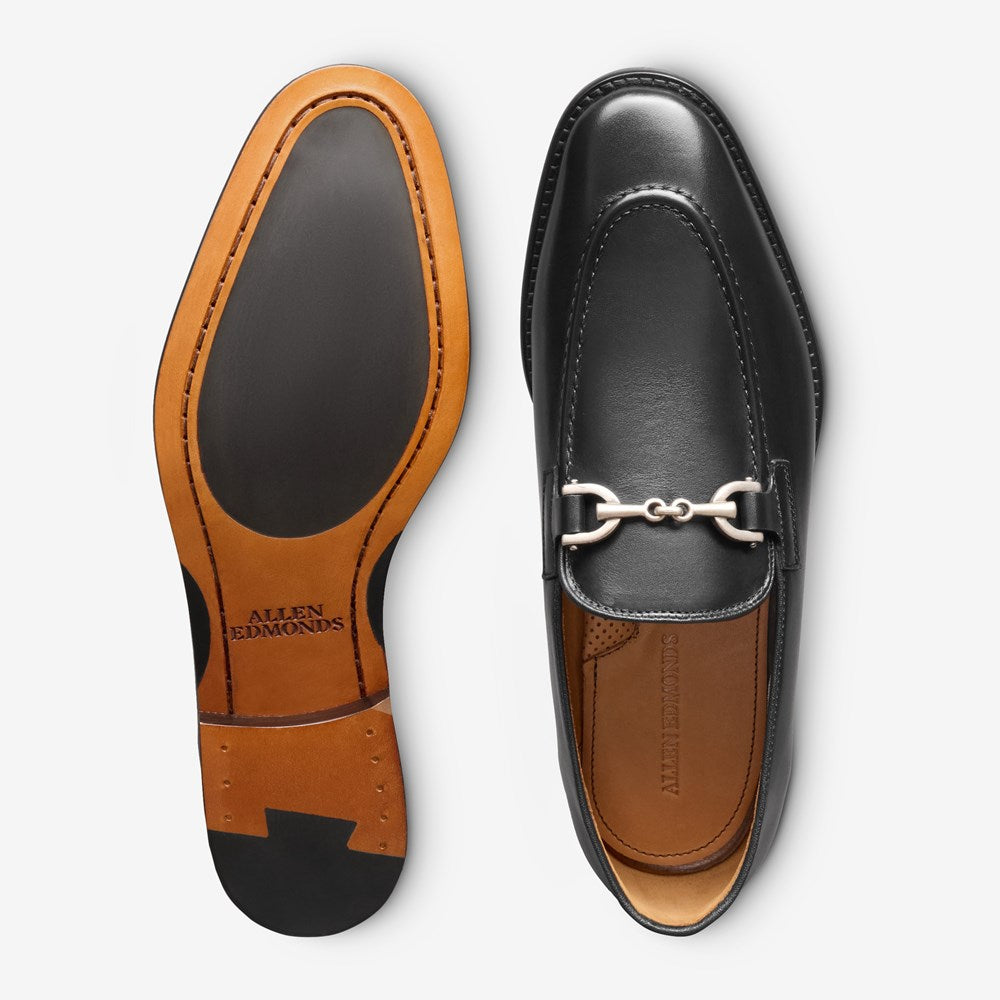 ALLEN EDMONDS STANTON BIT LOAFER - BLACK