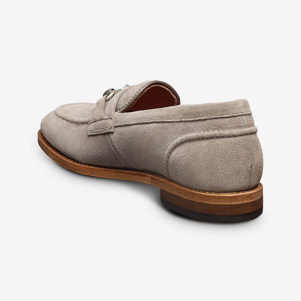 ALLEN EDMONDS RANDOLPH BIT LOAFER - PEWTER SUEDE