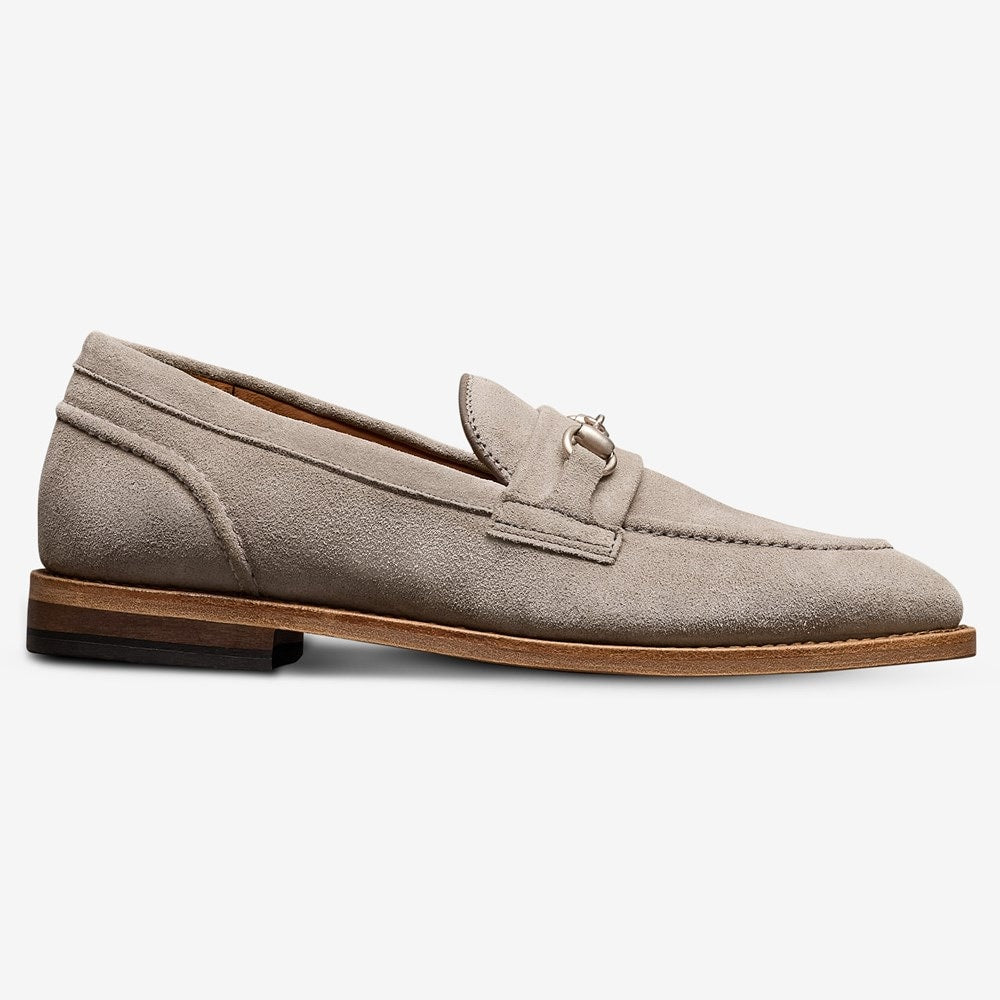 ALLEN EDMONDS RANDOLPH BIT LOAFER - PEWTER SUEDE