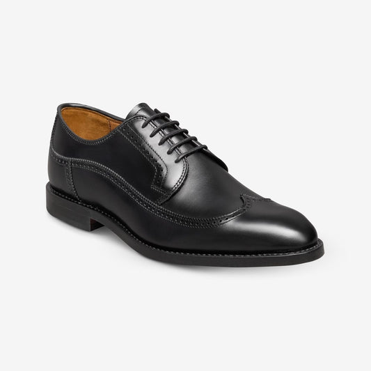 ALLEN EDMONDS WINSTON WINGTIP DERBY - BLACK