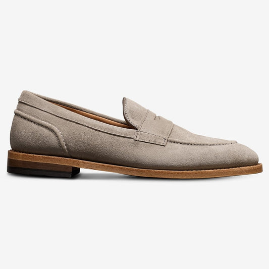 ALLEN EDMONDS RANDOLPH 2.0 PENNY LOAFER - PEWTER SUEDE