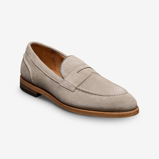 ALLEN EDMONDS RANDOLPH 2.0 PENNY LOAFER - PEWTER SUEDE