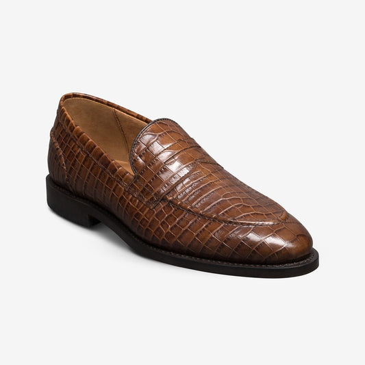 ALLEN EDMONDS RANDOLPH 2.0 PENNY LOAFER - CHILI CROC