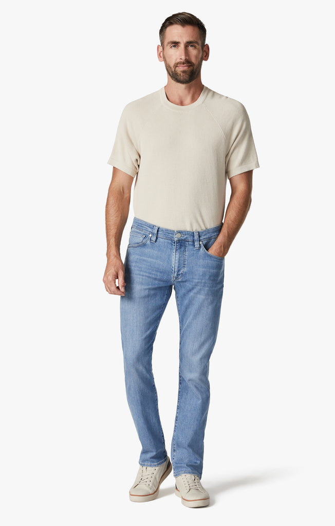 34 HERITAGE COURAGE STRAIGHT LEG JEANS (LIGHT BRUSH URBAN)