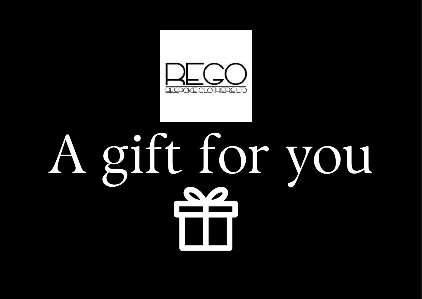 Rego Bespoke Gift Certificates