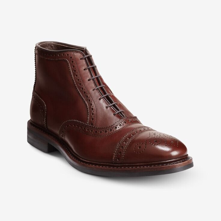 ALLEN EDMONDS WEATHERPROOF HAMILTON DRESS BOOT - DARK CHILI