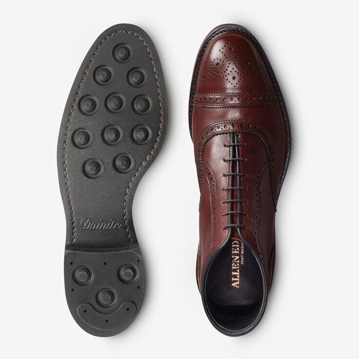 ALLEN EDMONDS WEATHERPROOF HAMILTON DRESS BOOT - DARK CHILI
