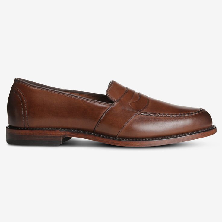 ALLEN EDMONDS RANDOLPH PENNY LOAFER - COFFEE