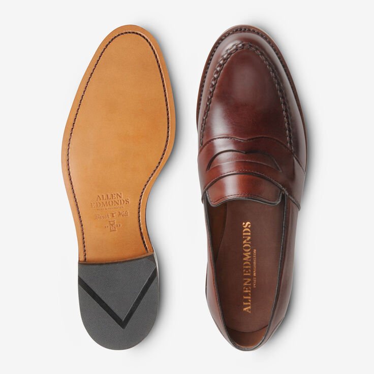 ALLEN EDMONDS RANDOLPH PENNY 乐福鞋 - 黑辣椒