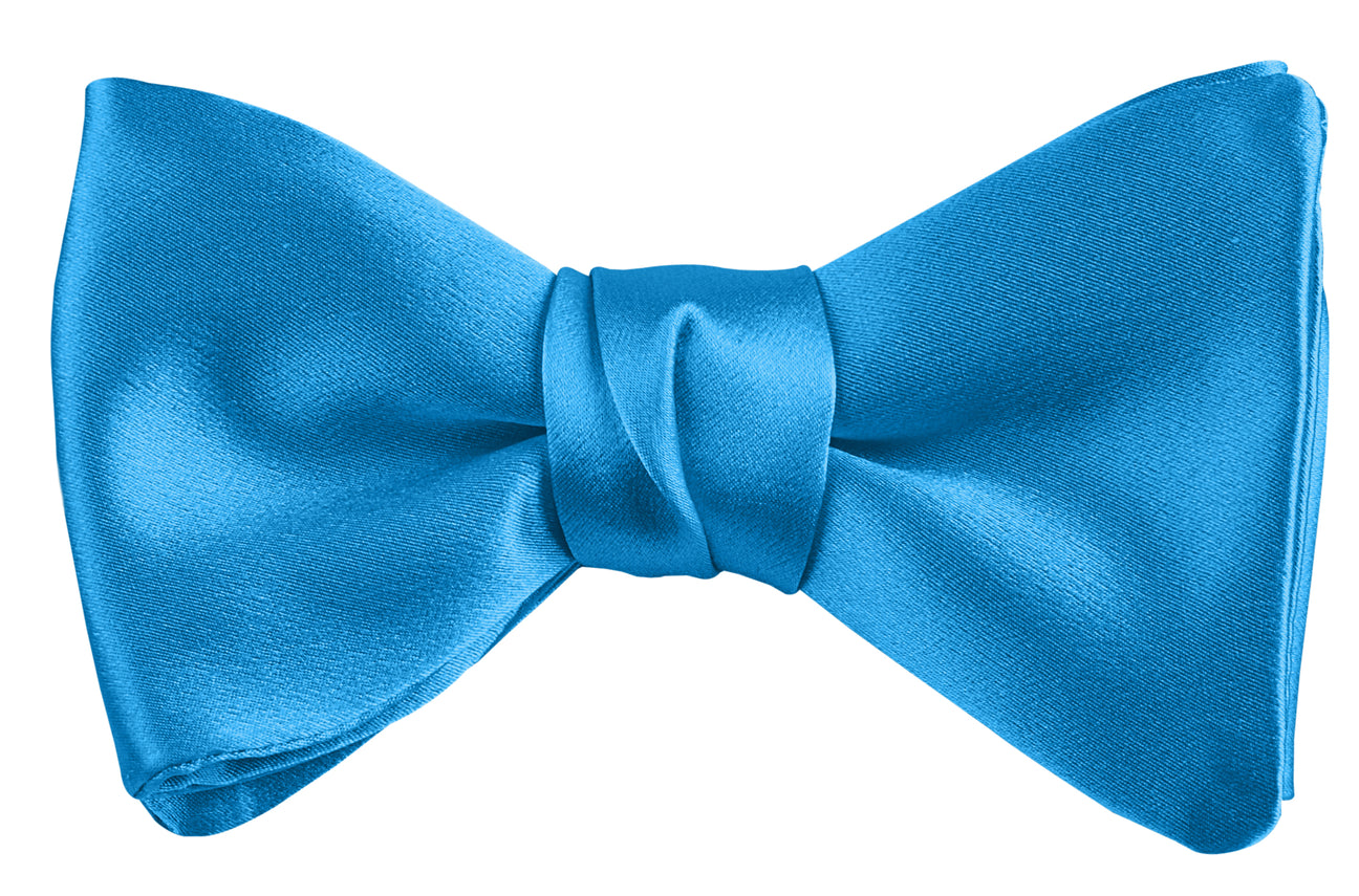 DION NECKWEAR V30030 PRE-TIED BOWTIE (SATIN)