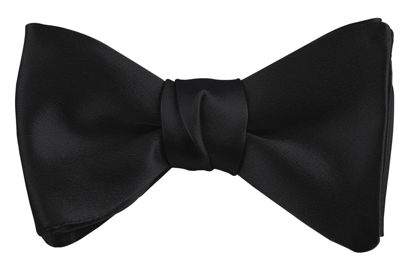 DION NECKWEAR V30030 PRE-TIED BOWTIE (SATIN)