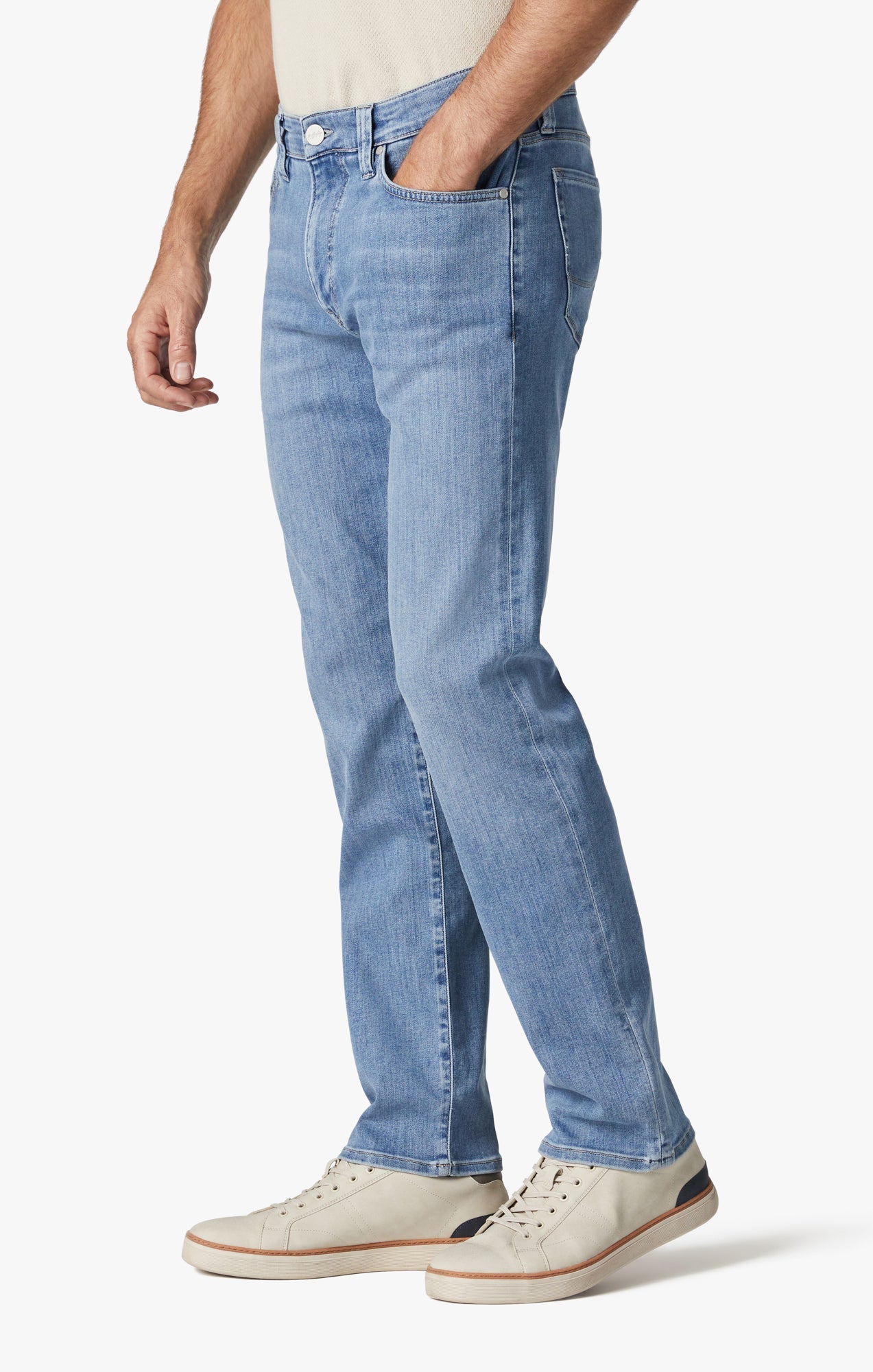 34 HERITAGE COURAGE STRAIGHT LEG JEANS (LIGHT BRUSH URBAN)
